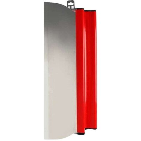 Raspador de masilla niveladora, espátula para masilla, espátula para pintura, colector de luz, placa para masilla, raspador de masilla de 400 mm, cuchilla de 0,35 mm