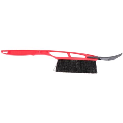 Raspador multifuncional con escobilla para quitar la nieve, herramienta para cortavientos (color aleatorio)