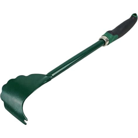 Raspador para cortacésped - Cepillo de limpieza ergonómico para cortacéspedes - Raspador robusto y rígido para céspedes, jardines y zonas verdes
