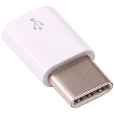 Raspberry Pi® 789RP-19040802 Adaptateur USB Raspberry Pi® [1x USB-C® mâle - 1x Micro USB femelle] blanc Y347852