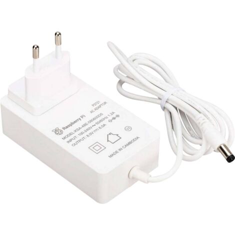 Raspberry Pi® Alimentatore a spina tensione fissa Adatto per (kit di sviluppo): Raspberry Pi Corrente di uscita max. 60