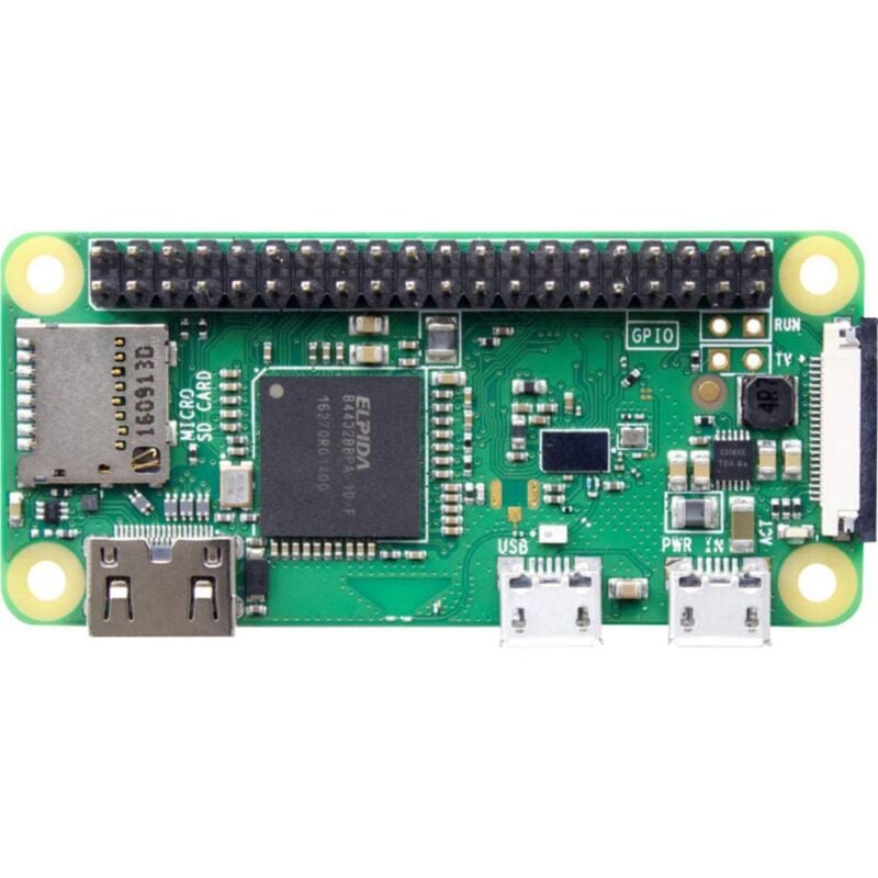 Raspberry Pi - Zero 2 wh ® Zero 2 wh 512 Mo 1 x 1.0 GHz