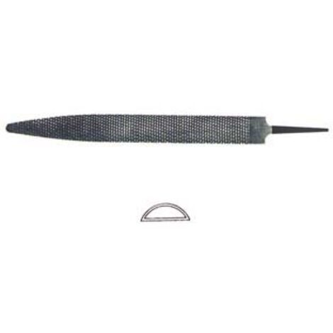 RASPE MEZZE TONDE TAGLIO BASTARDO- - 8 mm.200 taglio bastardo - 6 pezzi