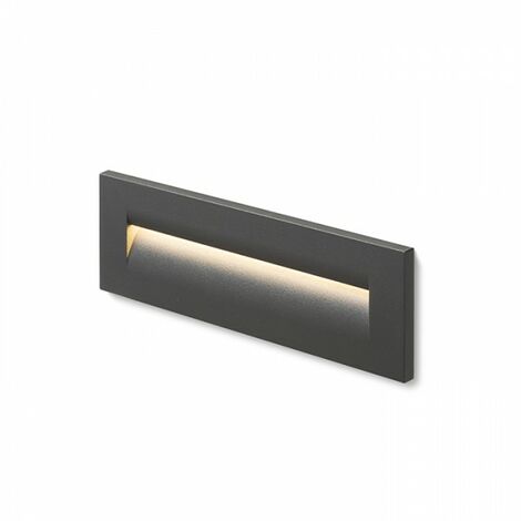 RASQ applique murale encastrable gris anthracite 230V LED 8,5W IP65 3000K