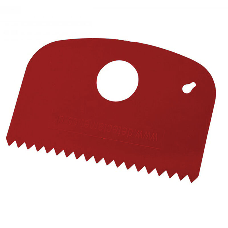 

Rasqueta detectable flexible dentada 225x118mm M523 rojo