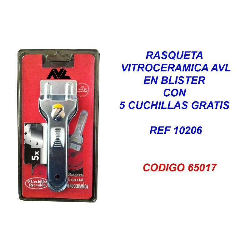 

rasqueta vitroceramica avl+5 cuchillas gratis blister 10206 - Mibricotienda