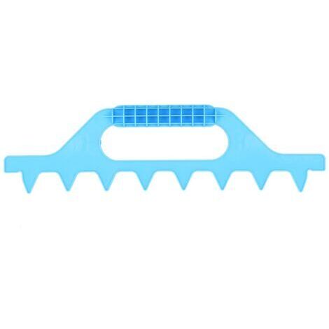RASTKY Entretoise de Cadre en Plastique, Outil D'équipement Apicole pour Un Espacement Correct des Cadres, Taille de Cadre 9 pour Les Ruches (boîte Bleue 7)