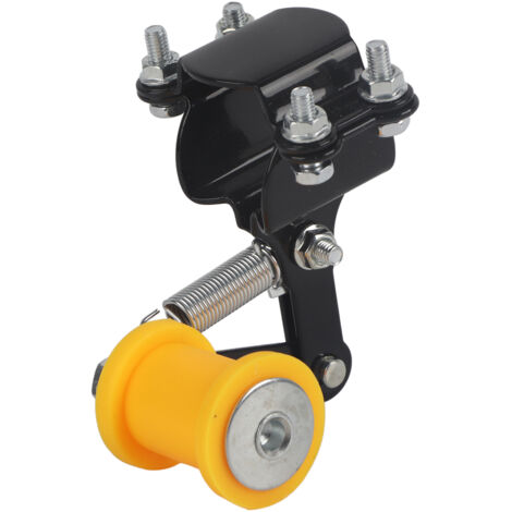 RASTKY Solid Design Motorrad-Kettenspanner, effektives Werkzeug zur Verhinderung von Kettenspiel, für sicheres und reibungsloses Fahren (Kettenversteller/Schwarz)