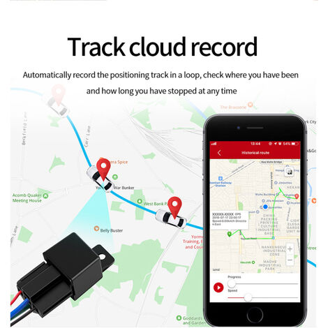 Rastreador GPS para vehículos, dispositivo de seguimiento impermeable para motocicletas y coches, Mini localizador GPS GSM SMS con seguimiento en tiempo Real,Federación Rusa