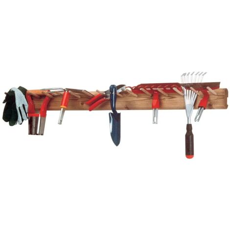 Rastrelliera in legno per esterno Tiappendo 96 x 3,5 x 9 cm