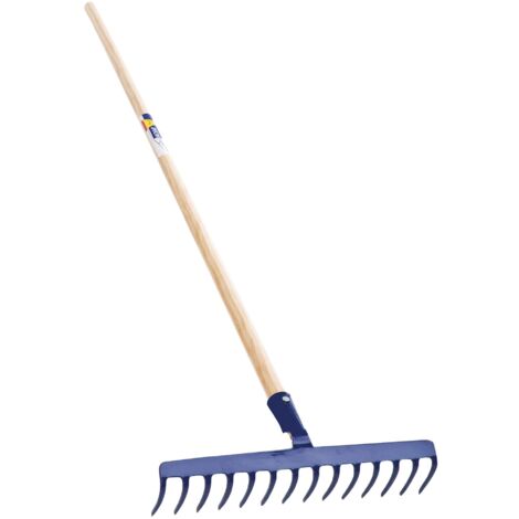 rastrello 14 denti manico 150 cm giardino