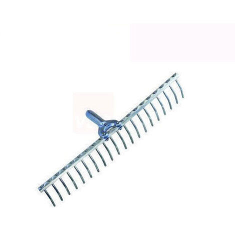RASTRELLO 20 DENTI ALLUMINIO CM 61 PER FIENO AGRICOLTURA (14698)