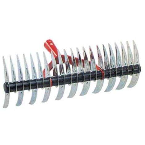 RASTRELLO AERATORE DOPPIO STARS - ACCIAIO DENTI 11/21 CM 36 O.MM 26 - 1 pezzo