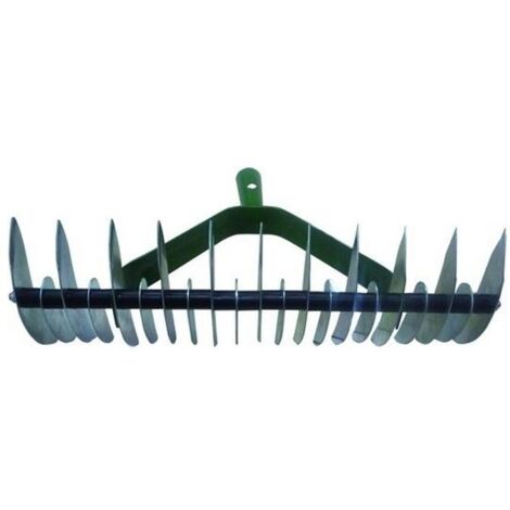 Rastrello Assolcatore Sarchiatore Blinky Acciaio Zincato D. 11/21