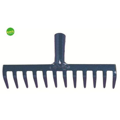 Rastrello con manico giardino 14 denti