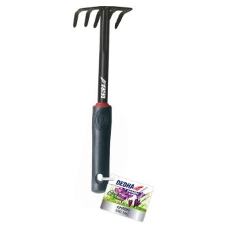 Rastrello da giardino Dedra 80a082 5 denti acciaio leggero