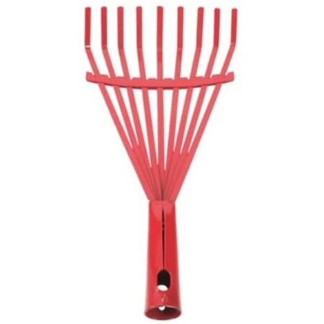Rastrello da giardino professionale con manico ergonomico in acciaio al carbonio per una coltivazione efficiente del terreno e una preparazione efficace del terreno