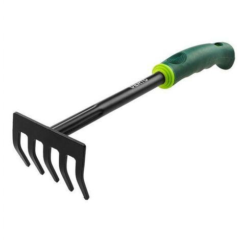 Rastrello giardino verto in acciaio, 34 cm, gto 15g407
