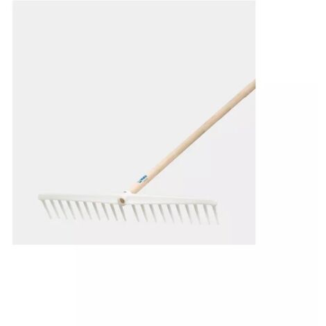 rastrello in plastica a 20 denti con manico