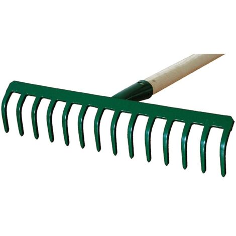 Rastrello robusto 16 denti senza manico KARD