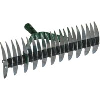 Rastrello Sarchiatore 32 Denti in Acciaio Senza Manico Papillon