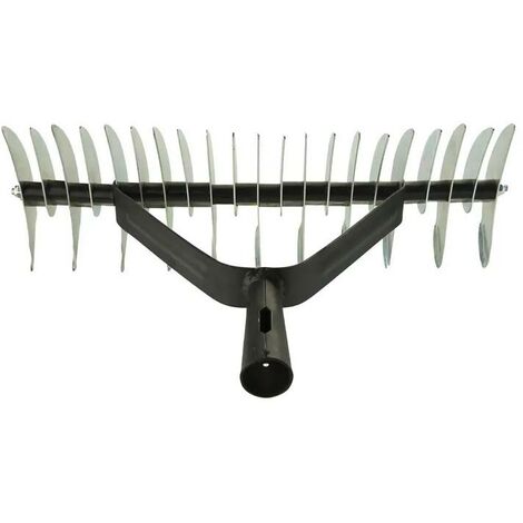 RASTRELLO SARCHIATORE AERATORE ARIEGGIATORE DOPPIO 32 DENTI ACCIAIO AUSTRALIAN