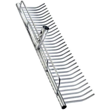 rastrello zincato 55 cm.