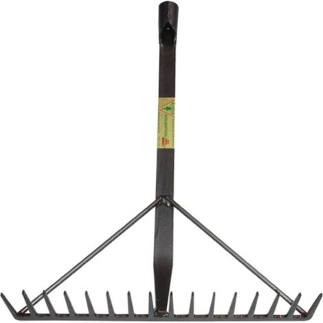 Rastrillo de alquitrán 410 mm Núm. De dientes 16 G.1700g KRUMPHOLZ