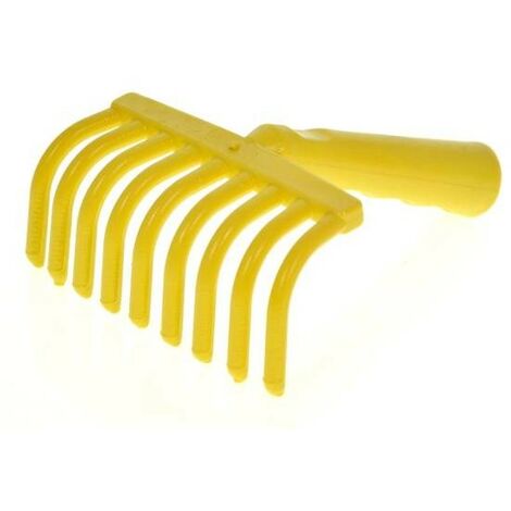 rastrillo de plástico de 9 dientes