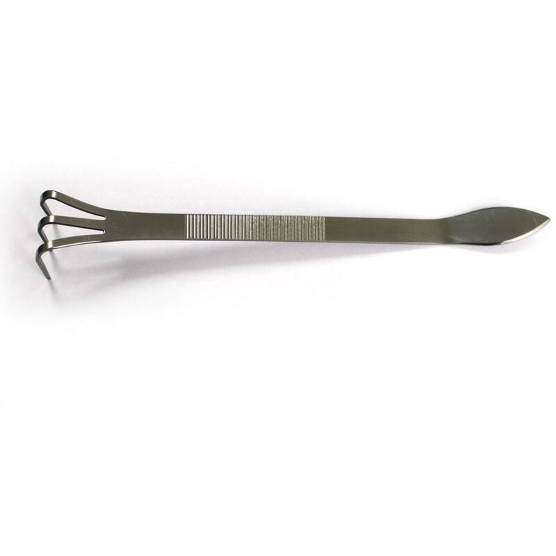 

Planeta Huerto Bonsái - Rastrillo espátula 240 mm inox. RYUGA