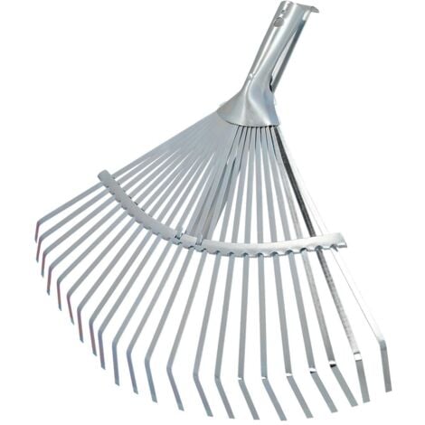 PAPILLON Rastrillo Metalico Para Jardin Ancho Regulable 31,5 A 43,5 cm. rastrillo Hojas, Cepillo Jardin, Escoba Metalica, Escoba Jardin