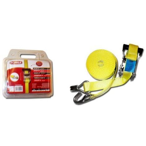 PONSA PATACHO cinta carraca/g.cerrado 35mmx7m 2000kg 7m + 0,5m. , 0UNIDADES