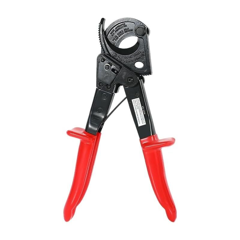 ratchet cable cutter for copper-aluminum cable,cuts up to 240mm²