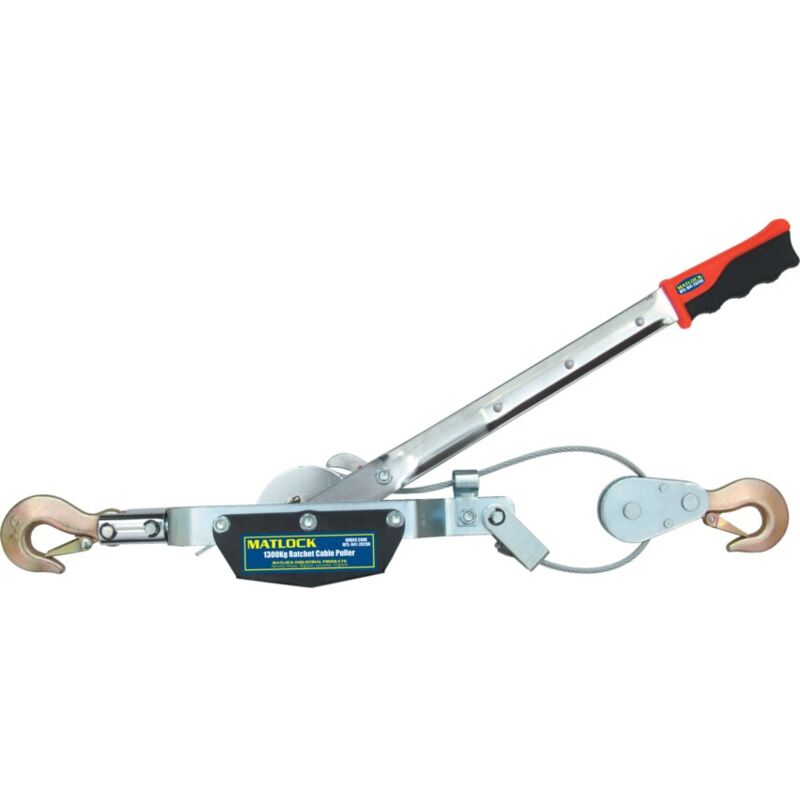 1300 KG Ratchet Cable Puller/Lifter - Matlock