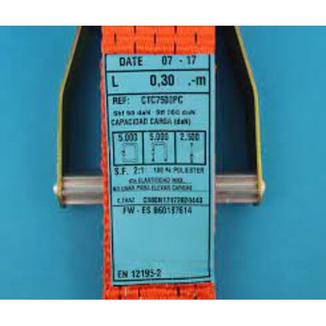 RATCHET CTC 7500 PARTE CORTA 9MT - FORWEI