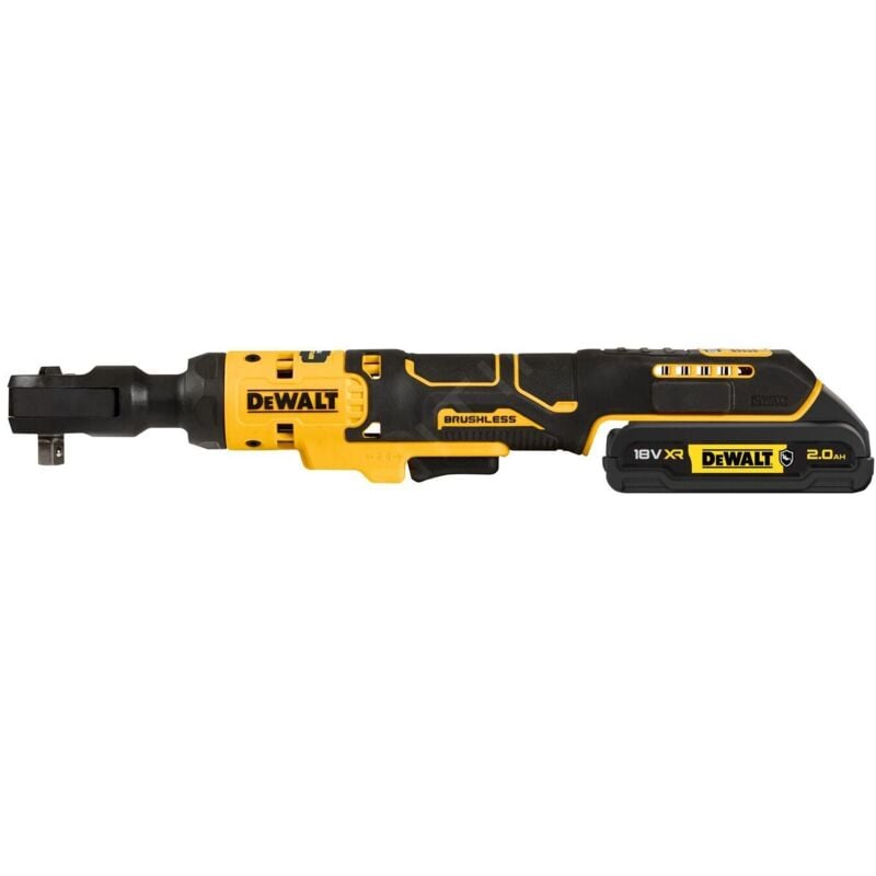 Outillage - Clé à cliquet sans fil 18V, 1 batterie Li-Ion xr 2,0 Ah, chargeur DCF513D1G - Dewalt