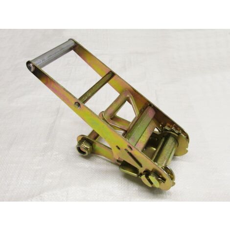 Ratchet Handle Long Narrow 75MM (10T Yellow Passivated Replacement Lashing Tie Down Secure)