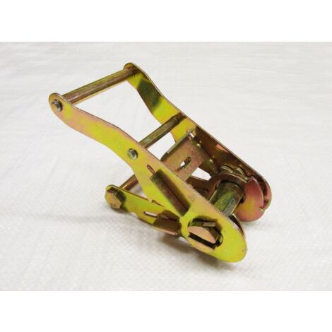 Ratchet Handle Short Wide 35MM (3T Yellow Passivated Replacement Lashing Tie Down Secure)