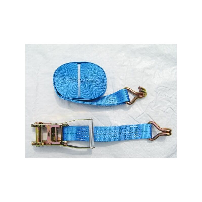 Securefix Direct - Ratchet Strap 5 Ton 50MM 12M x1 (Lashing Tie Down Claw j Hook Lorry Cargo)