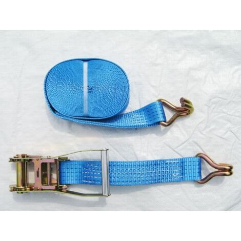 Ratchet Strap 5 Ton 50MM 12M x1 (Lashing Tie Down Claw J Hook Lorry Cargo)