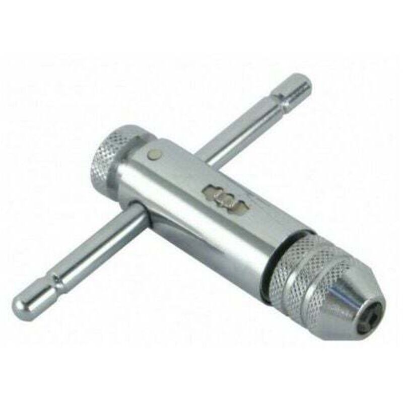 Ratchet tap holder for sizes 5 to 12 (left-hand turn)