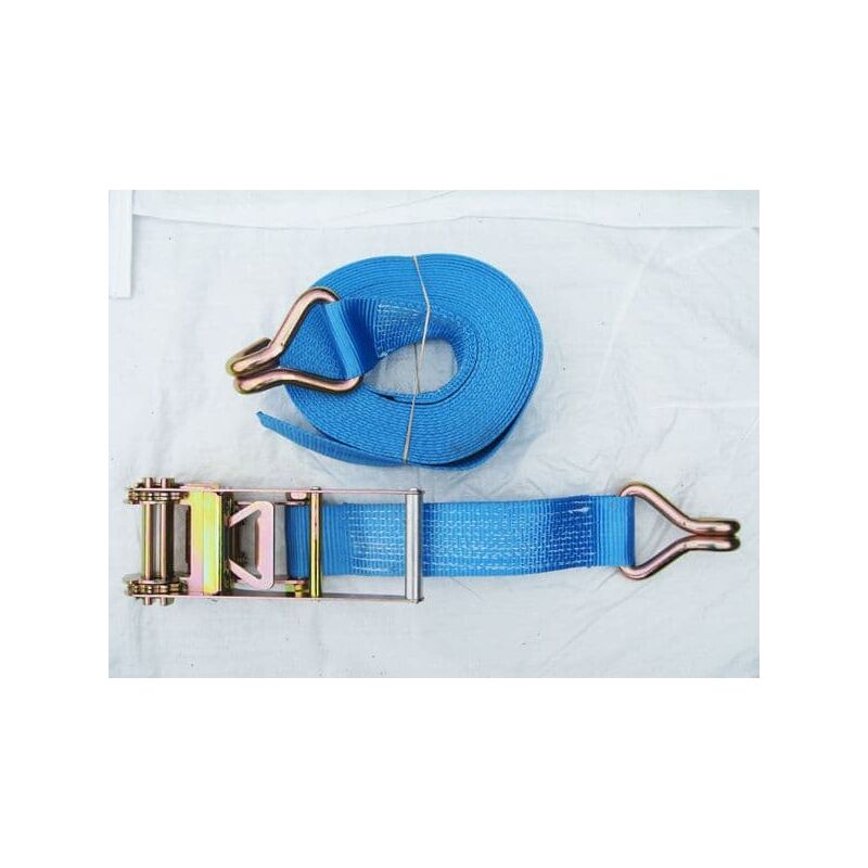 Securefix Direct - Ratchet Tie Down Strap 75MM 10T 8M X1 (Heavy Duty Lashing Ton Claw j Hook)