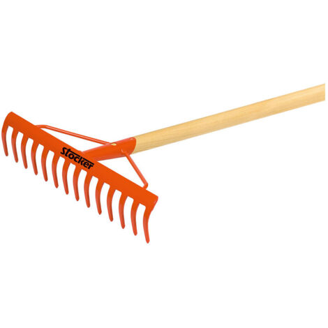 Râteau 14 Dents Avecm Anche En Bois 1,4m Stocker