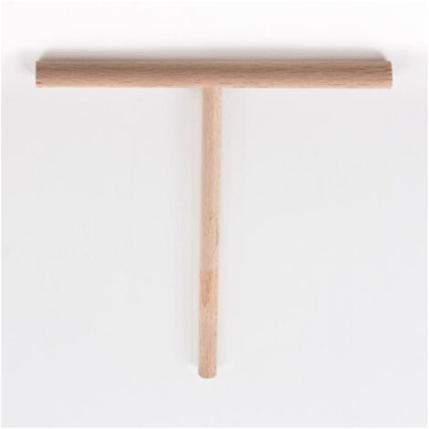 Rateau à crêpe - TREND'UP - 13cm - Hêtre - Beige - Modèle 347