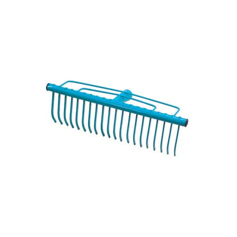 Râteau à foin et à gazon en acier - 20 dents