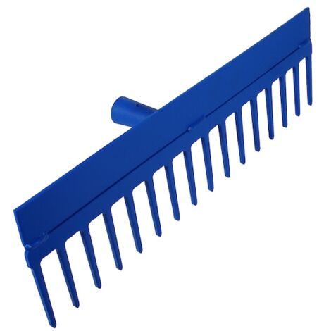 Râteau à gazon acier 32 dents 52.5 cm sans manche - REVEX