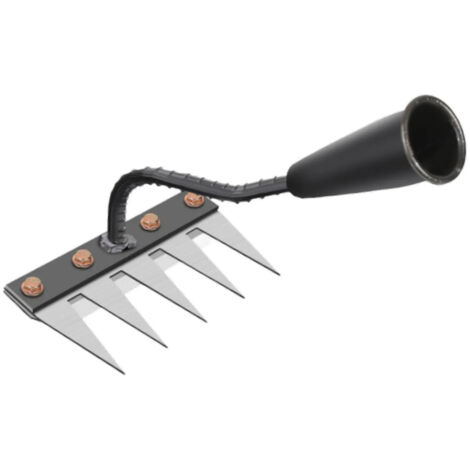 Râteau à main à 5 dents - Outils agricoles