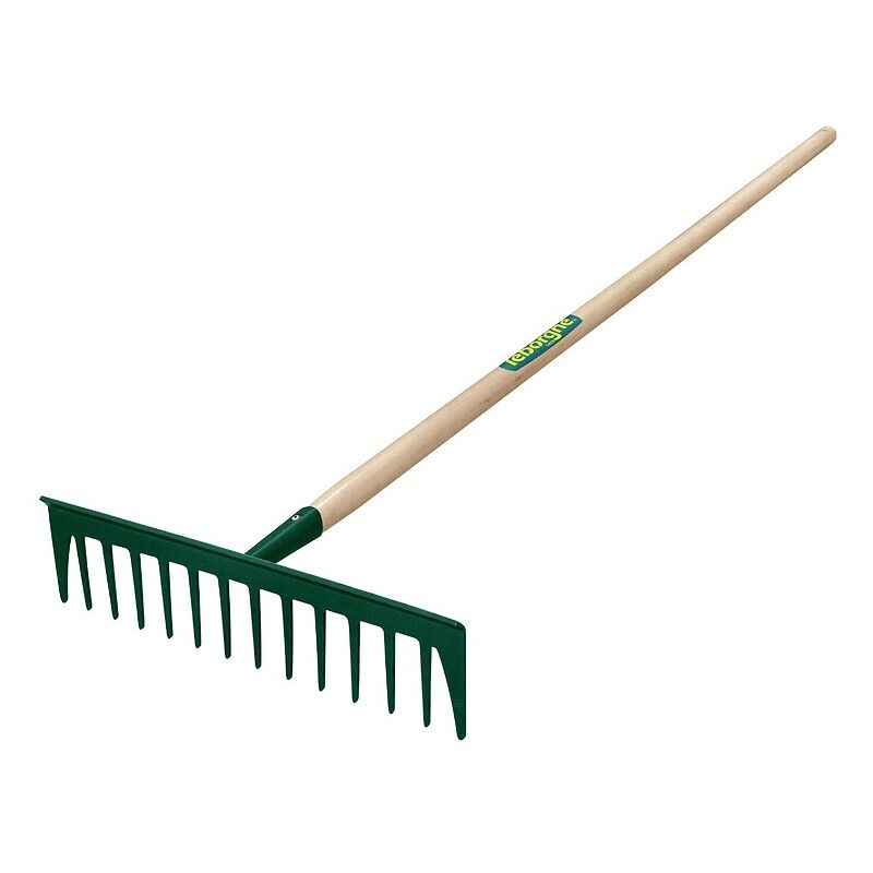 Rateau batipro 14 dents droites manche bois pefc 1550 mm