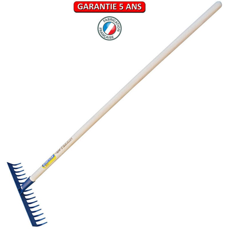Outils Perrin - Râteau de culture 16 dents emmanché 1,50 m