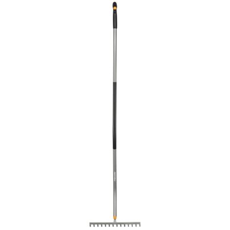 RATEAU DE JARDIN 14 DENTS ERGONOMIC A MANCHE COURBE FISKARS - 1077112